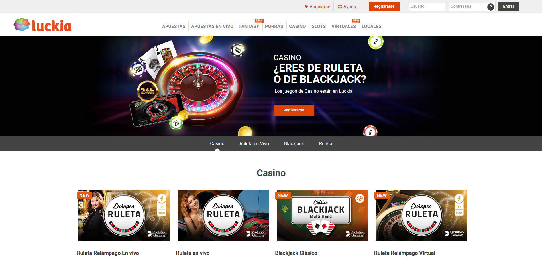 casino luckia online