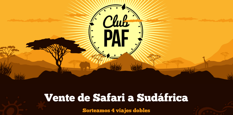 Gana un viaje a Sudáfrica con Paf