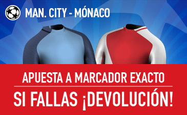 Manchester City-Mónaco Sportium