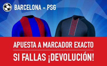 Barcelona-PSG Sportium