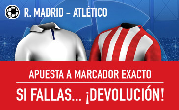 Real Madrid-Atlético Madrid Sportium