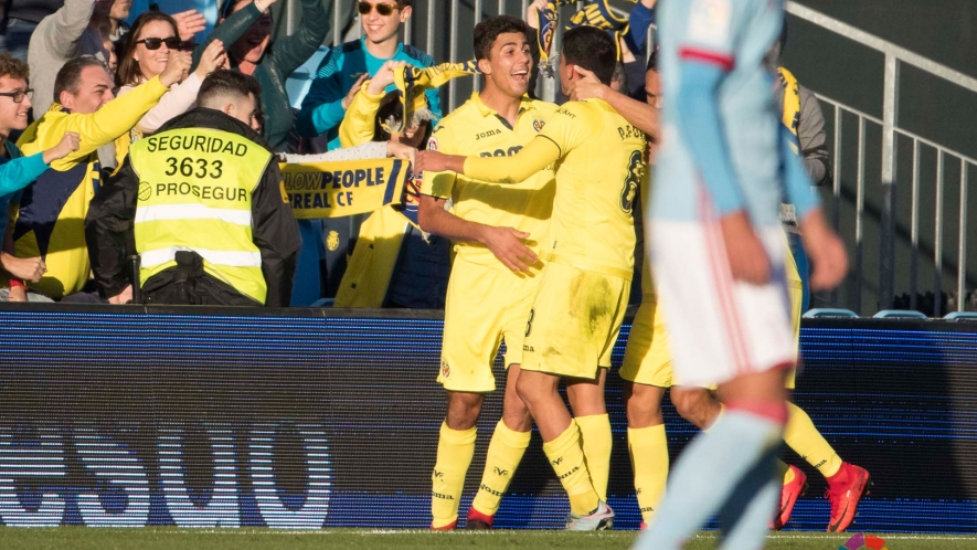Fornals contra el Celta 2017