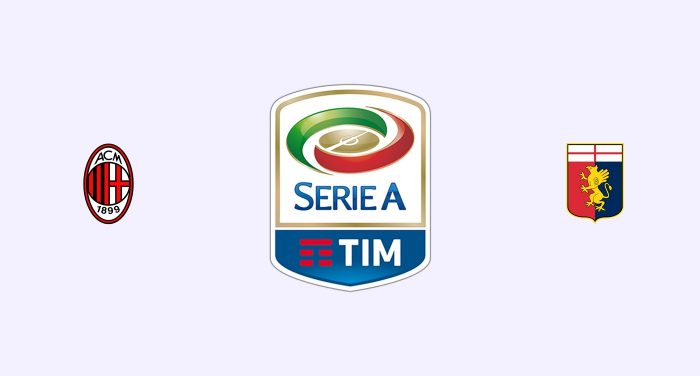 Milan v Genoa Previa, Predicciones y Pronóstico 29-10-2018