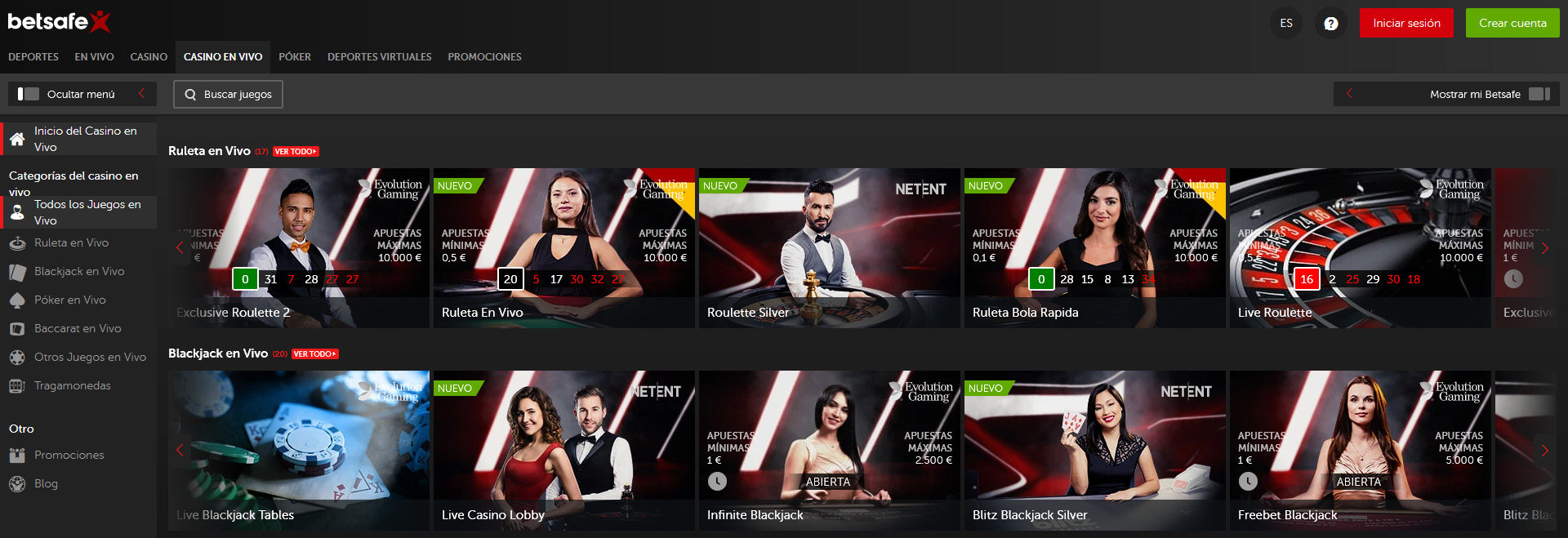 Betsafe casino