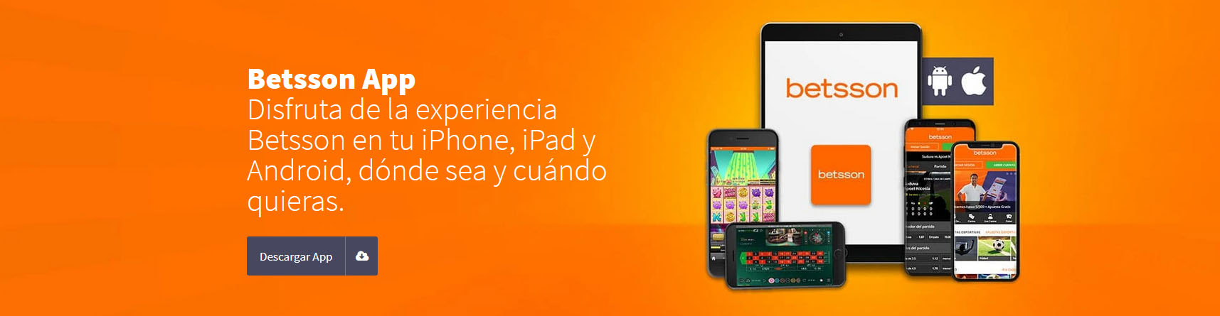 Betsson Perú app
