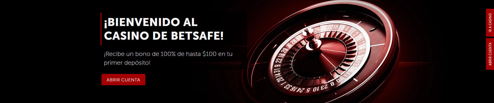 Bono Bienvenida Betsafe casino