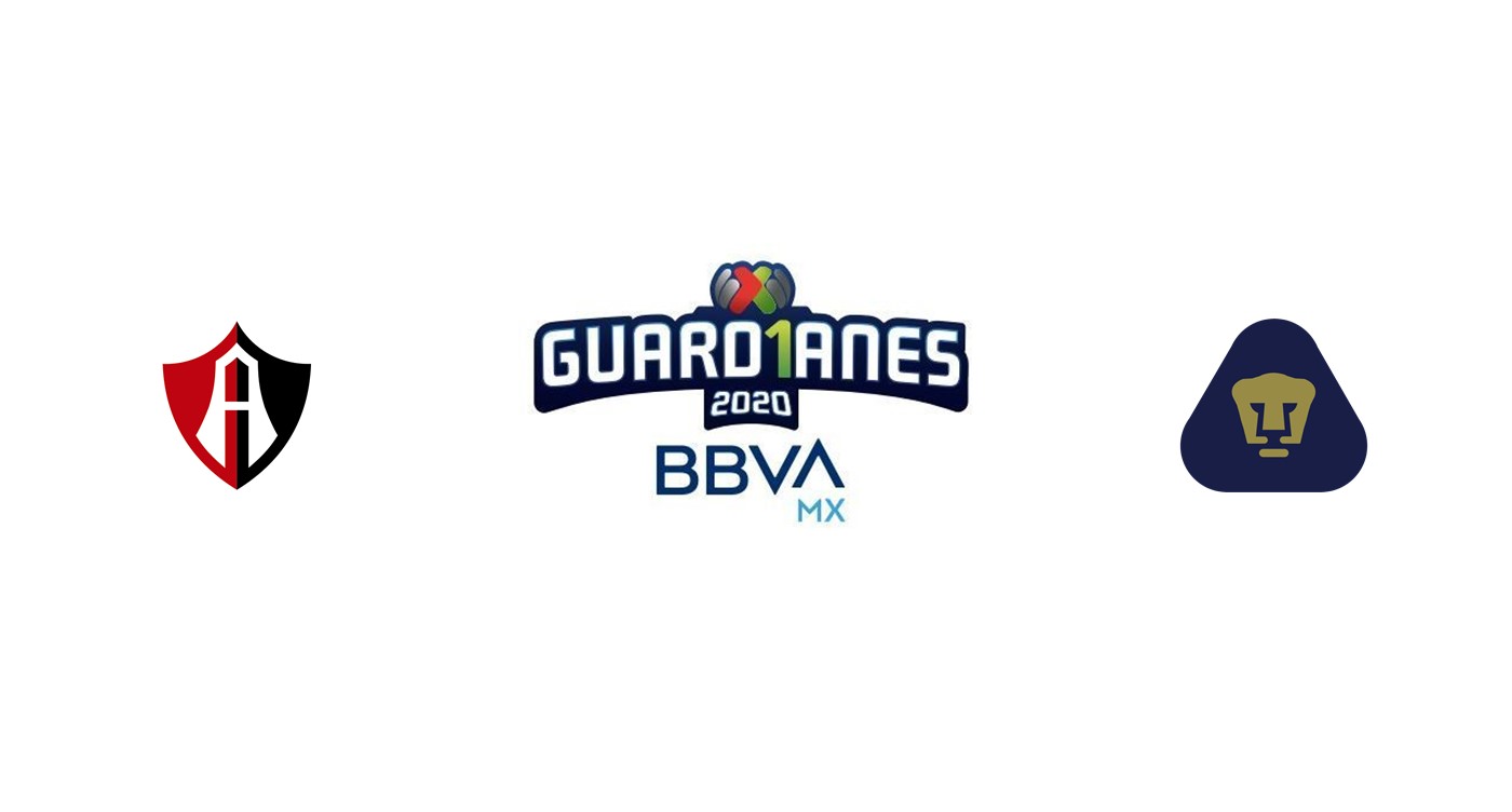 Atlas vs Pumas UNAM Guardianes