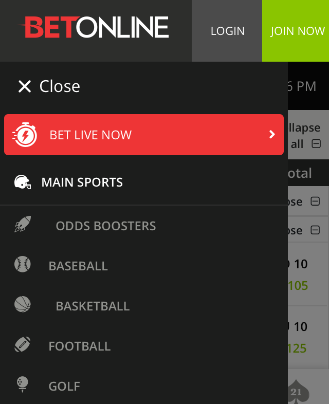 BetOnline app BetOnline app