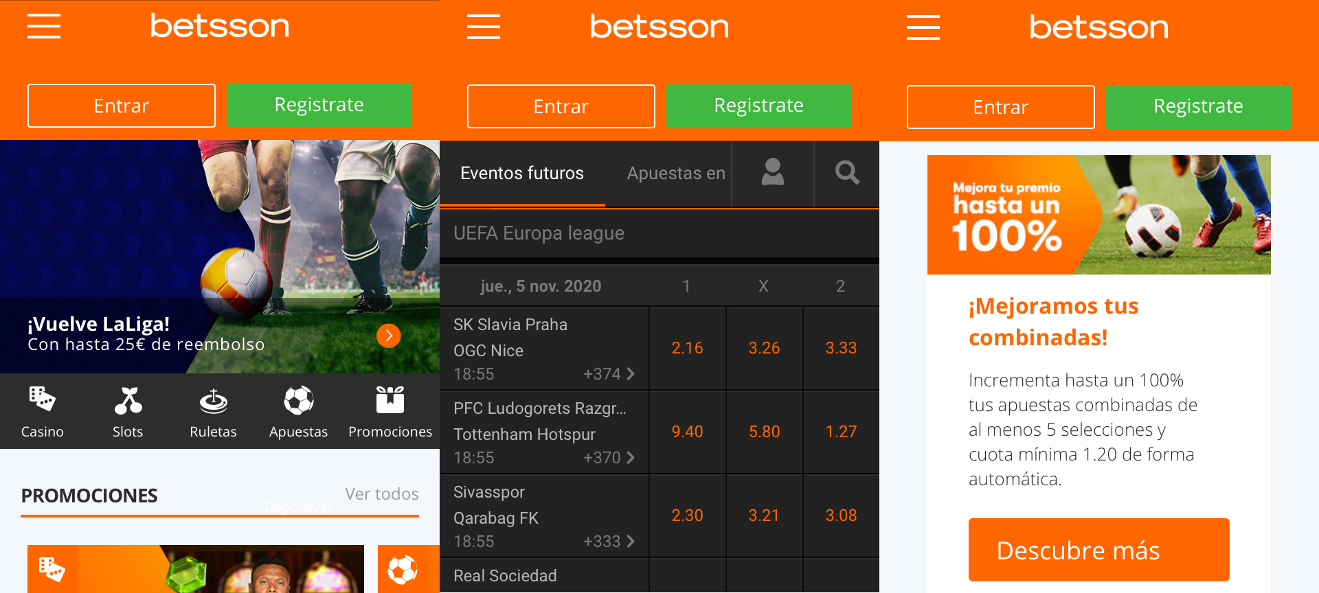 Betsson app