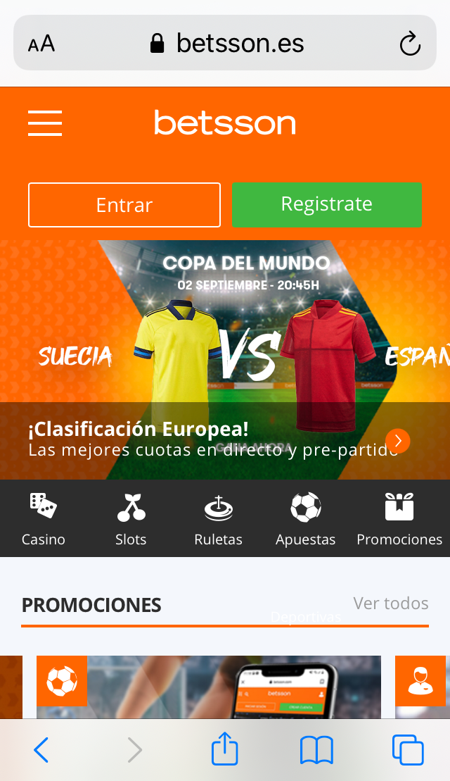 Betsson movil Betsson movil