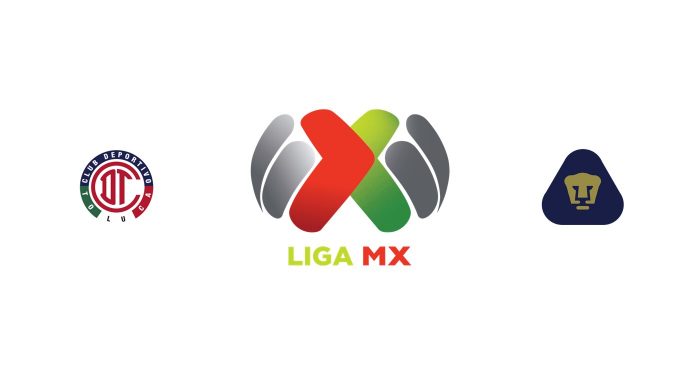 Toluca vs Pumas UNAM Previa, Predicciones y Pronóstico