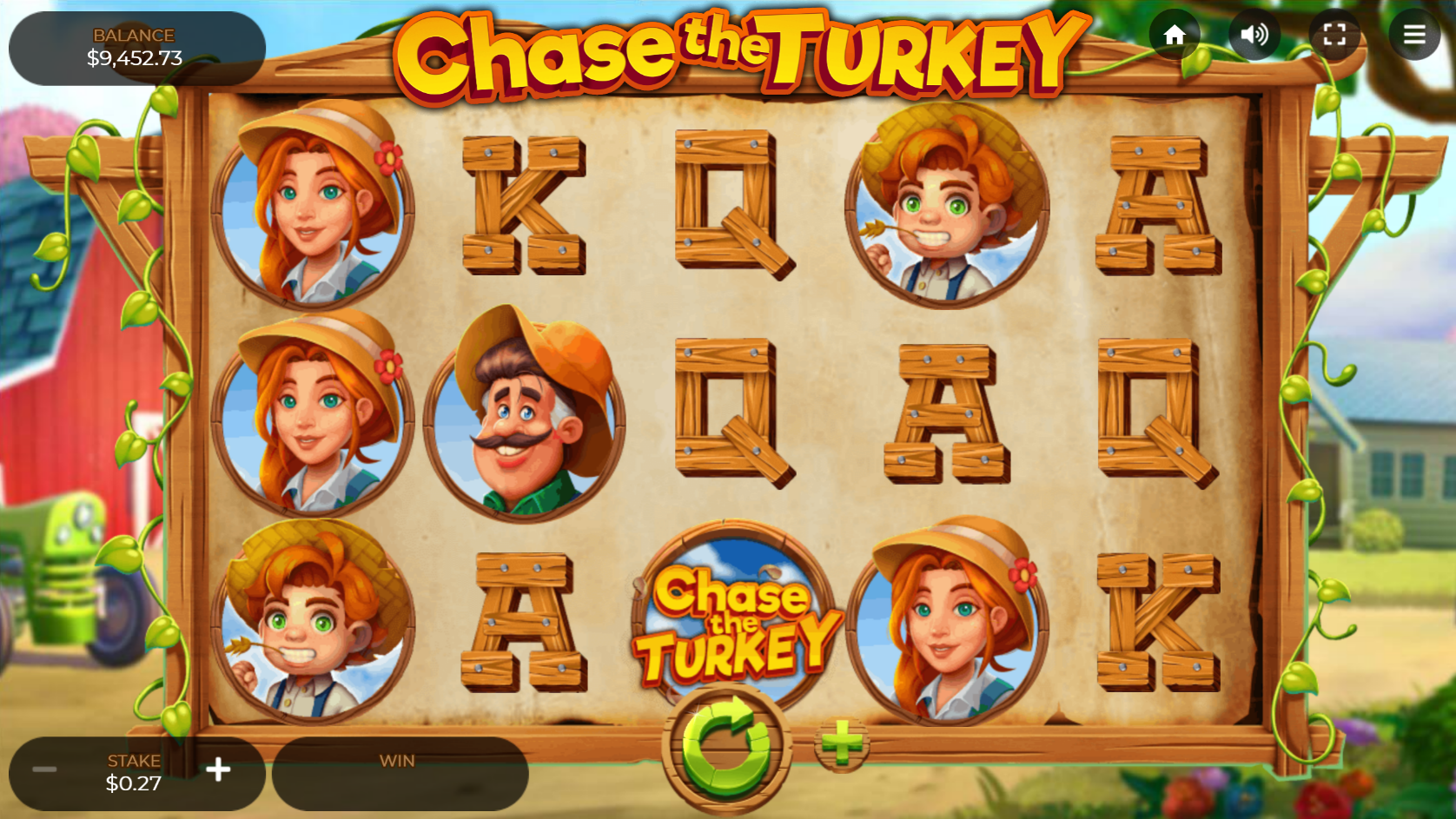 Chase the Turkey slot