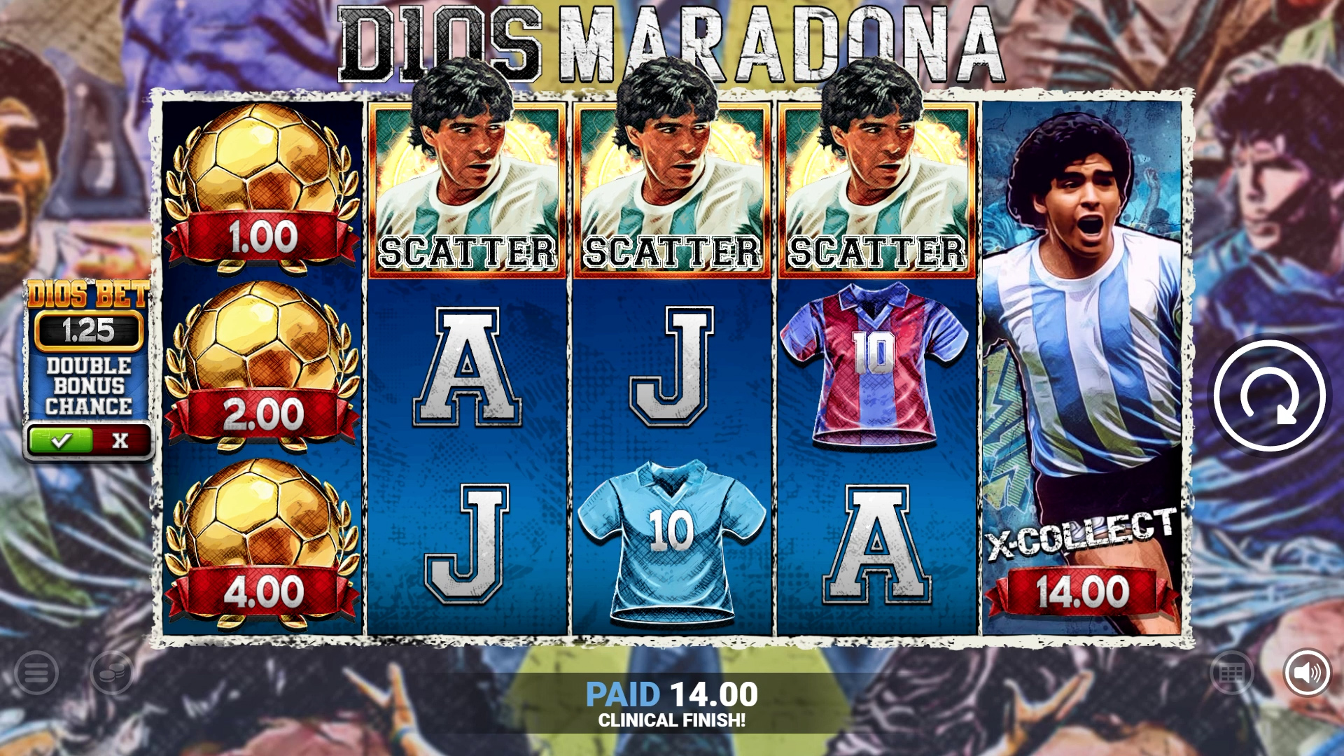 Tragaperras online D10S Maradona